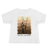 "Love All The People" Baby Tee