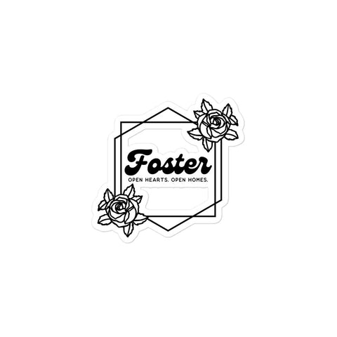 "Foster" sticker